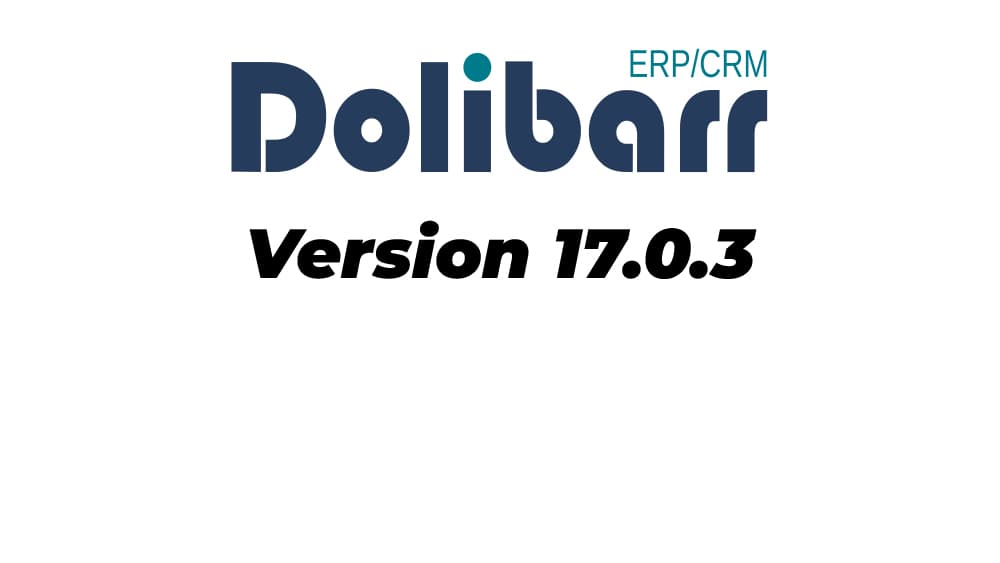 Dolibarr Version 17.0.3